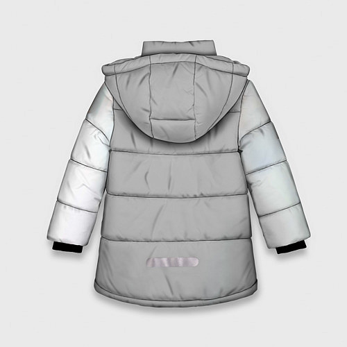Зимняя куртка для девочки Билли Айлиш / 3D-Красный – фото 2