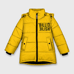 Куртка зимняя для девочки BILLIE EILISH: Reverse, цвет: 3D-черный