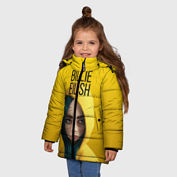 Куртка зимняя для девочки BILLIE EILISH: Yellow Girl, цвет: 3D-красный — фото 2