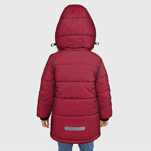 Зимняя куртка для девочки Billie Eilish / 3D-Светло-серый – фото 4