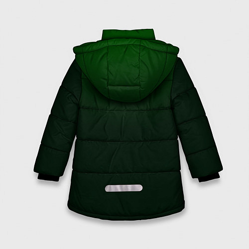 Зимняя куртка для девочки Green Lantern / 3D-Красный – фото 2