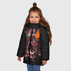 Куртка зимняя для девочки Fairy Tail, цвет: 3D-светло-серый — фото 2