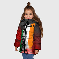 Куртка зимняя для девочки Конор, цвет: 3D-светло-серый — фото 2