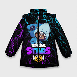 Зимняя куртка для девочки Brawl Stars LEON SHARK