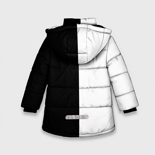 Зимняя куртка для девочки Monokuma / 3D-Красный – фото 2