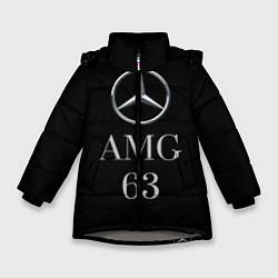 Зимняя куртка для девочки Mersedes AMG 63