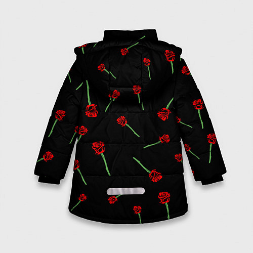 Зимняя куртка для девочки Payton Moormeier / 3D-Красный – фото 2
