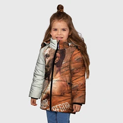 Куртка зимняя для девочки McGREGOR, цвет: 3D-красный — фото 2