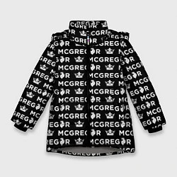 Куртка зимняя для девочки Conor McGregor, цвет: 3D-светло-серый