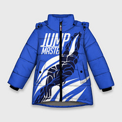 Куртка зимняя для девочки Jump master, цвет: 3D-светло-серый