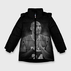 Куртка зимняя для девочки Коби Брайант, цвет: 3D-черный