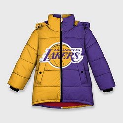 Зимняя куртка для девочки LA LAKERS