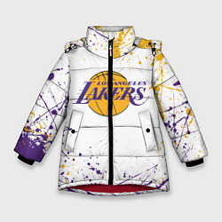 Зимняя куртка для девочки LA LAKERS