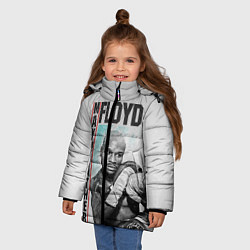 Куртка зимняя для девочки Флойд Мейвезер, цвет: 3D-красный — фото 2