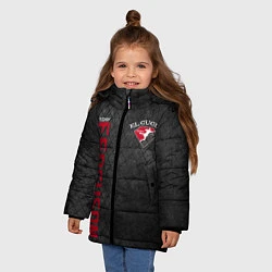 Куртка зимняя для девочки El Cucuy, цвет: 3D-черный — фото 2