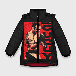 Куртка зимняя для девочки Tony Ferguson, цвет: 3D-красный