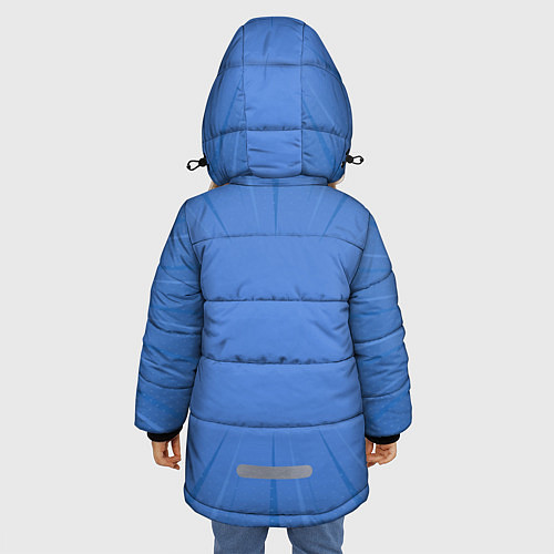 Зимняя куртка для девочки Единорог Rock / 3D-Светло-серый – фото 4