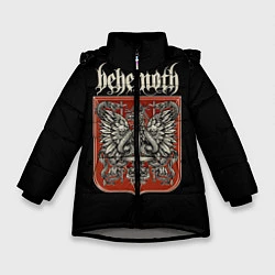 Куртка зимняя для девочки Behemoth, цвет: 3D-светло-серый