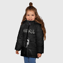 Куртка зимняя для девочки MARKUL, цвет: 3D-красный — фото 2