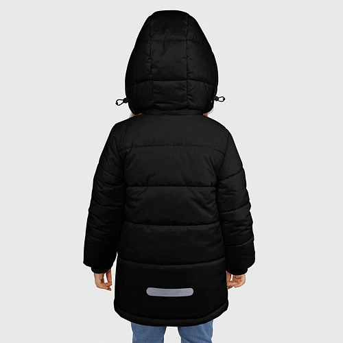 Зимняя куртка для девочки Twin Peaks / 3D-Светло-серый – фото 4