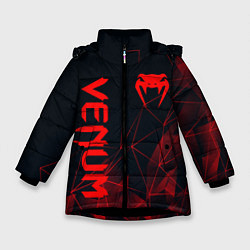 Куртка зимняя для девочки VENUM цвета 3D-черный — фото 1