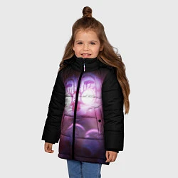 Куртка зимняя для девочки Five Nights At Freddy's, цвет: 3D-красный — фото 2