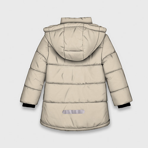 Зимняя куртка для девочки Спасибо, Юра! / 3D-Красный – фото 2