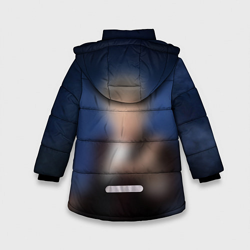 Зимняя куртка для девочки LISTEN / 3D-Красный – фото 2