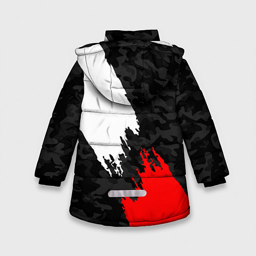 Зимняя куртка для девочки RAINBOW SIX SIEGE / 3D-Светло-серый – фото 2