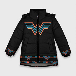 Куртка зимняя для девочки WW 84, цвет: 3D-светло-серый