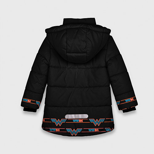Зимняя куртка для девочки WW 84 / 3D-Светло-серый – фото 2