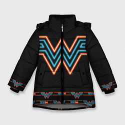 Куртка зимняя для девочки WW 84, цвет: 3D-светло-серый