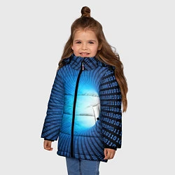 Куртка зимняя для девочки Tunnel, цвет: 3D-красный — фото 2