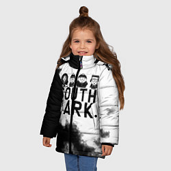 Куртка зимняя для девочки South Park, цвет: 3D-черный — фото 2