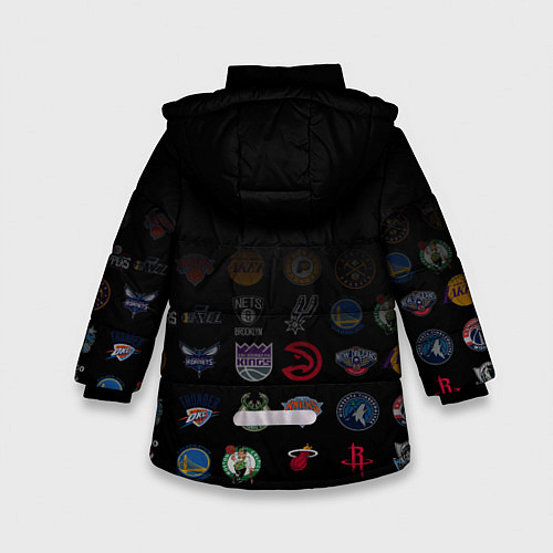 Зимняя куртка для девочки Oklahoma City Thunder 2 / 3D-Светло-серый – фото 2