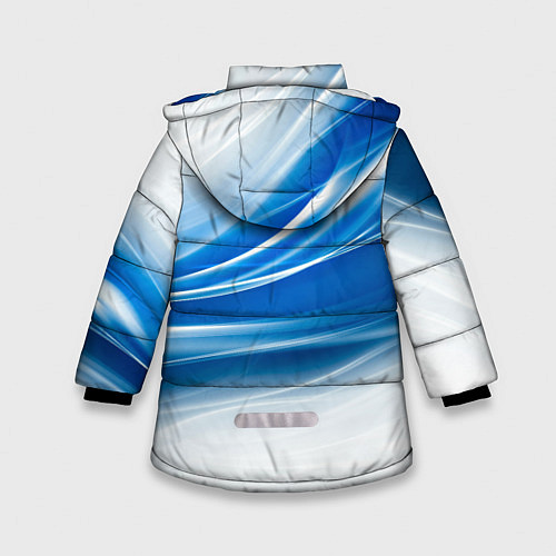 Зимняя куртка для девочки Volkswagen / 3D-Светло-серый – фото 2