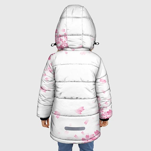 Зимняя куртка для девочки BLACKPINK / 3D-Светло-серый – фото 4