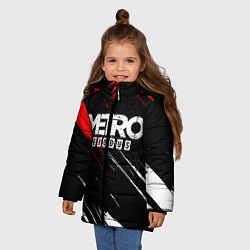 Куртка зимняя для девочки METRO EXODUS, цвет: 3D-черный — фото 2