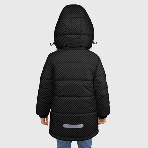 Зимняя куртка для девочки Toyota CARBON / 3D-Светло-серый – фото 4