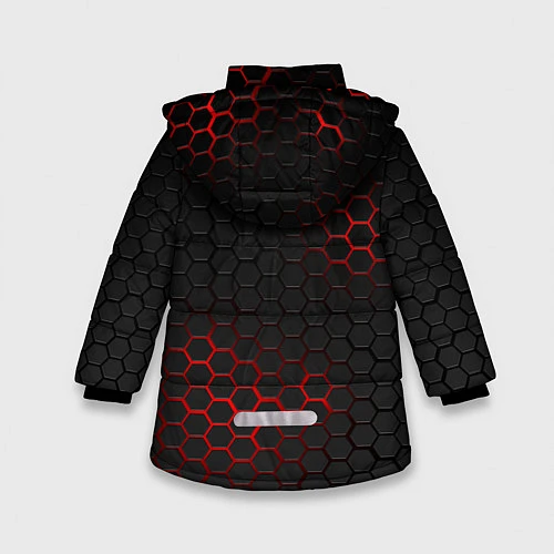 Зимняя куртка для девочки LEXUS / 3D-Светло-серый – фото 2