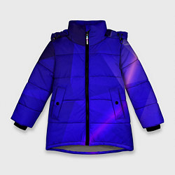Куртка зимняя для девочки LINE, цвет: 3D-светло-серый