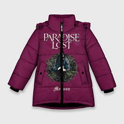 Куртка зимняя для девочки Paradise Lost, цвет: 3D-черный