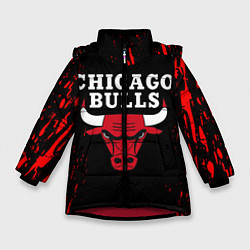 Зимняя куртка для девочки CHICAGO BULLS