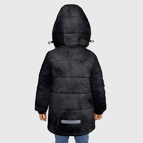 Зимняя куртка для девочки MONSTER ENERGY / 3D-Светло-серый – фото 4
