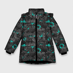 Зимняя куртка для девочки Cyber