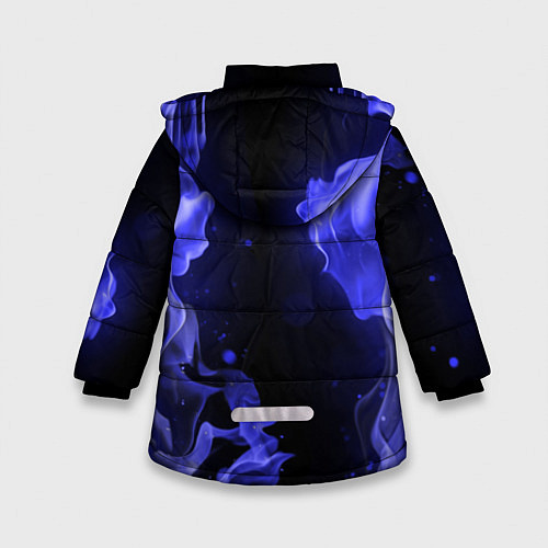 Зимняя куртка для девочки BMW / 3D-Светло-серый – фото 2