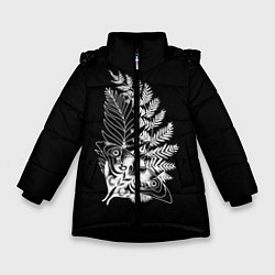 Куртка зимняя для девочки THE LAST OF US 2, цвет: 3D-черный
