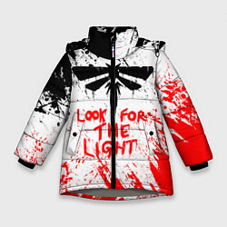 Куртка зимняя для девочки THE LAST OF US II, цвет: 3D-светло-серый