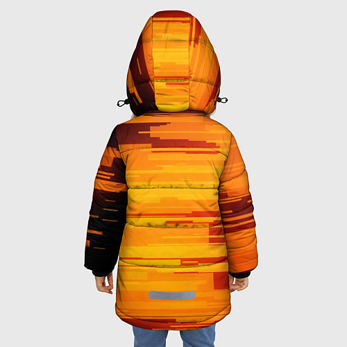 Зимняя куртка для девочки LAMBORGHINI / 3D-Светло-серый – фото 4