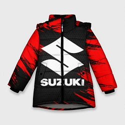 Зимняя куртка для девочки SUZUKI